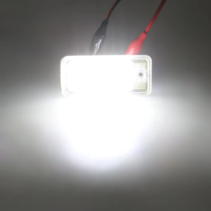 Для Audi A3 светодиодный номерной знак светильник 6000K супер яркий Canbus без номерного