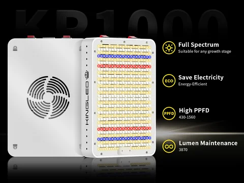 BESTVA KINGLED LED Grow Light 1000/2000 Вт полный спектр