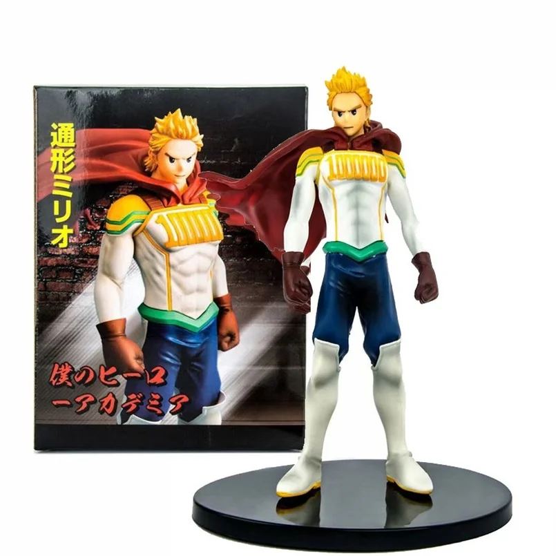 

20CM My Hero Academia Lemillion Action Figures Boku No Hero Academia Amazing Heros Midoriya Todorok Statue Figurine Toys