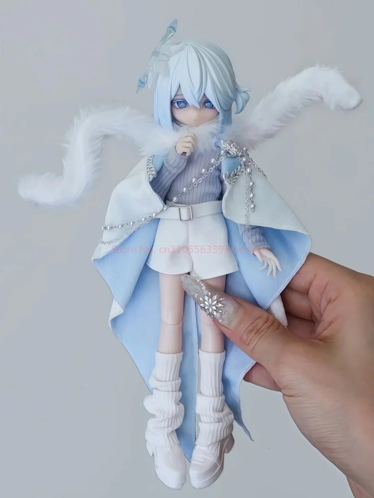 Фото Коллекционная фигурка Mystery Tower Cat Box 1/8 Scale Bjd Series Blind Box, подвижная шарнирная кукла, настольное украшение, модная игрушка, подарок для девочки №2