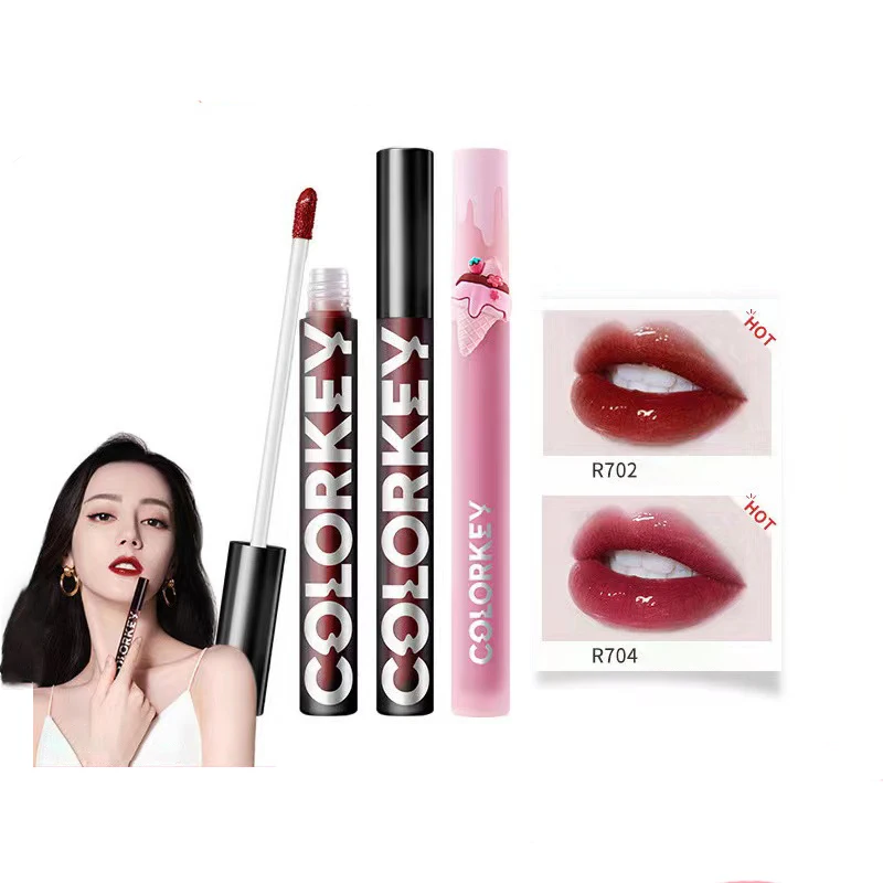 

Новое поступление, блеск для губ, зеркальная поверхность, тинт для губ, длительное и Водонепроницаемый для губ макияж декоративная косметик...