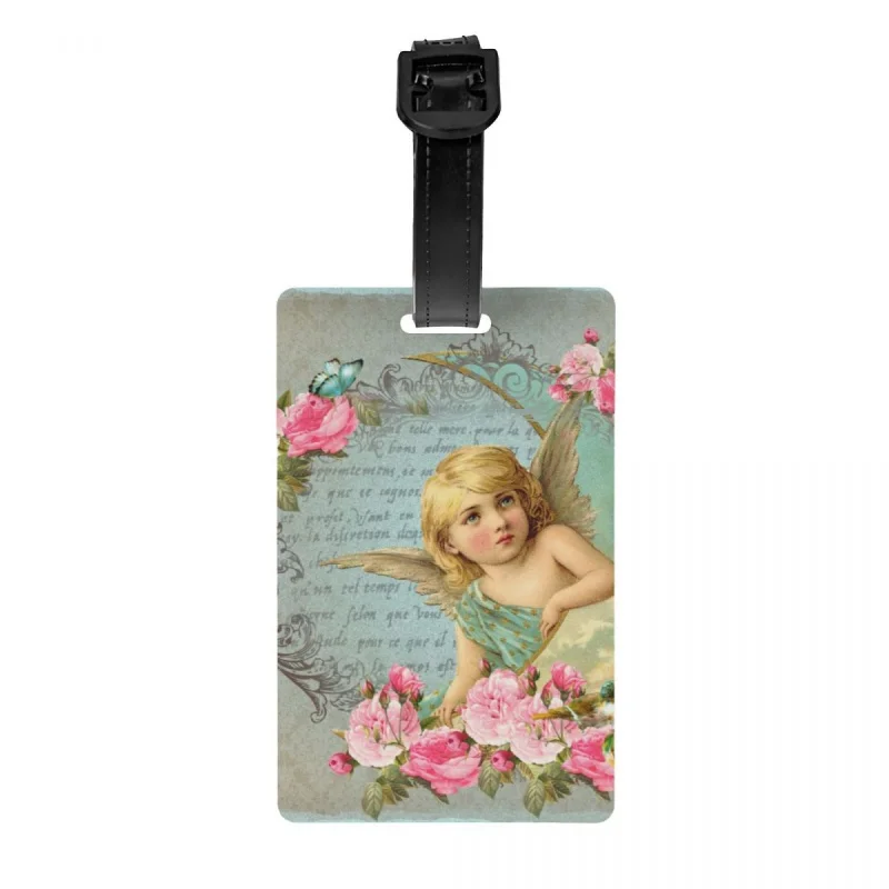 

Винтажная бирка для багажа в викторианском стиле, с именной картой