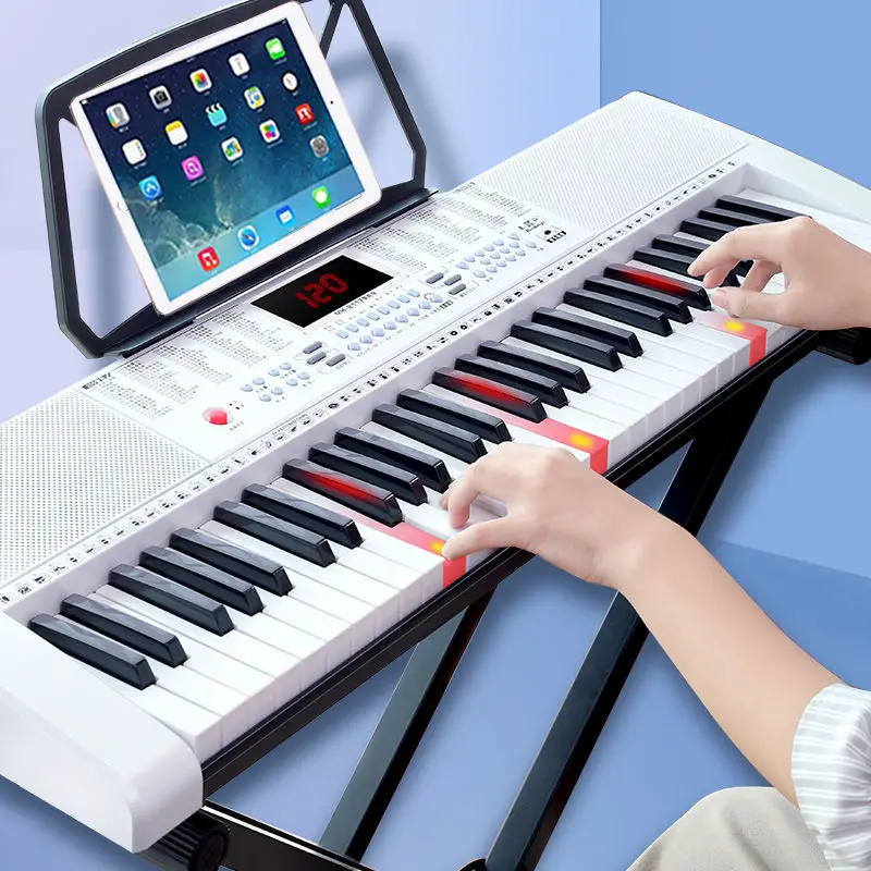 

Professional Piano Children Digital Music Synthesizer Real Piano Adults Midi Controller 61 Keys Teclado Midi Electronic Organ