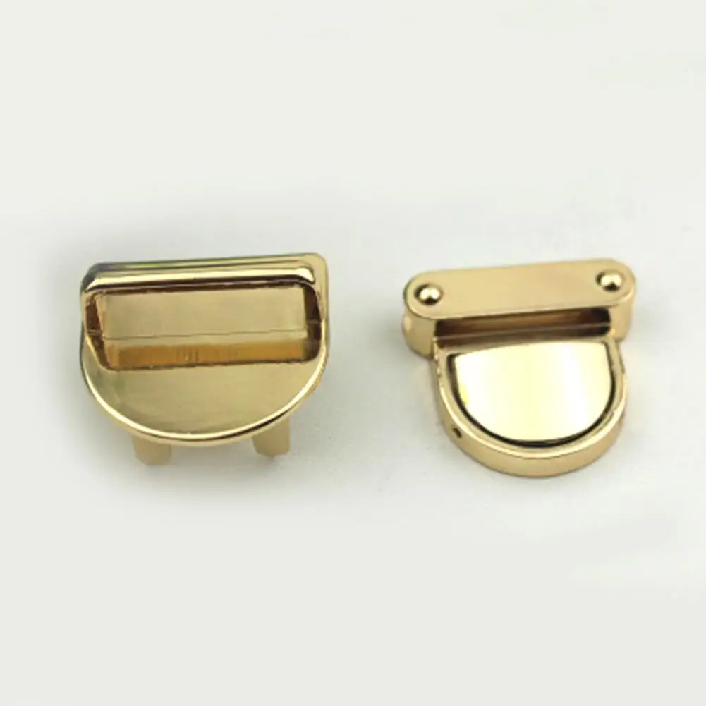 1pcs Metal Locks Bag Clasp Catch Buckles For Handbags Shoulder Bags Purse Totes Closures Snap Clasps DIY Craft Bag Accessories