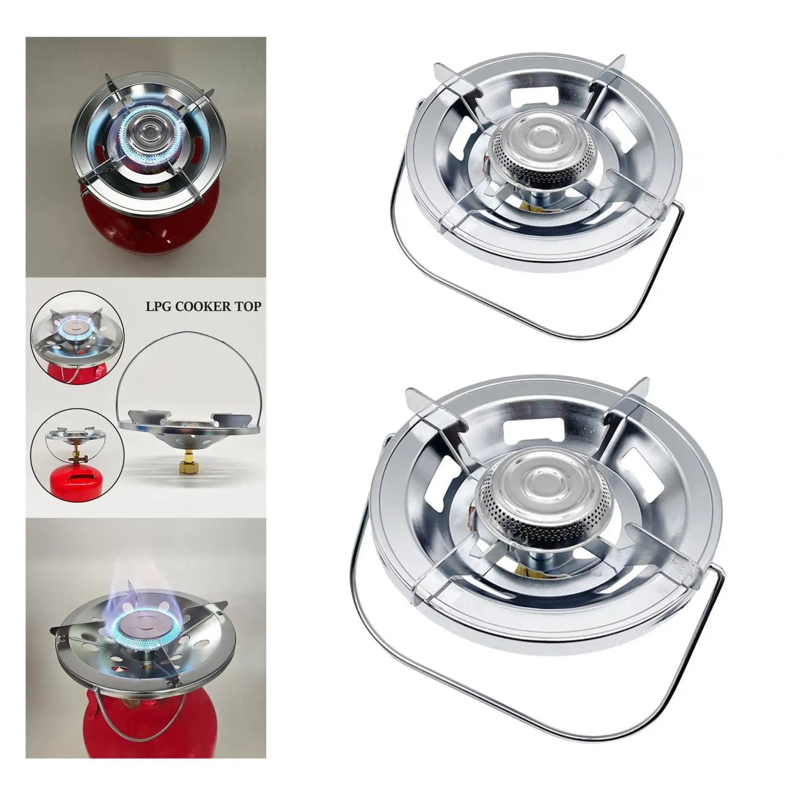 Портативный мини-адаптер бензобака с верхней головкой плиты для походной