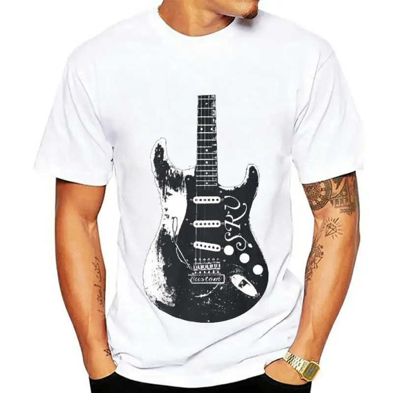 

SRV Stevie Ray Vaughan Strat T Shirt Blues tee Music Funny