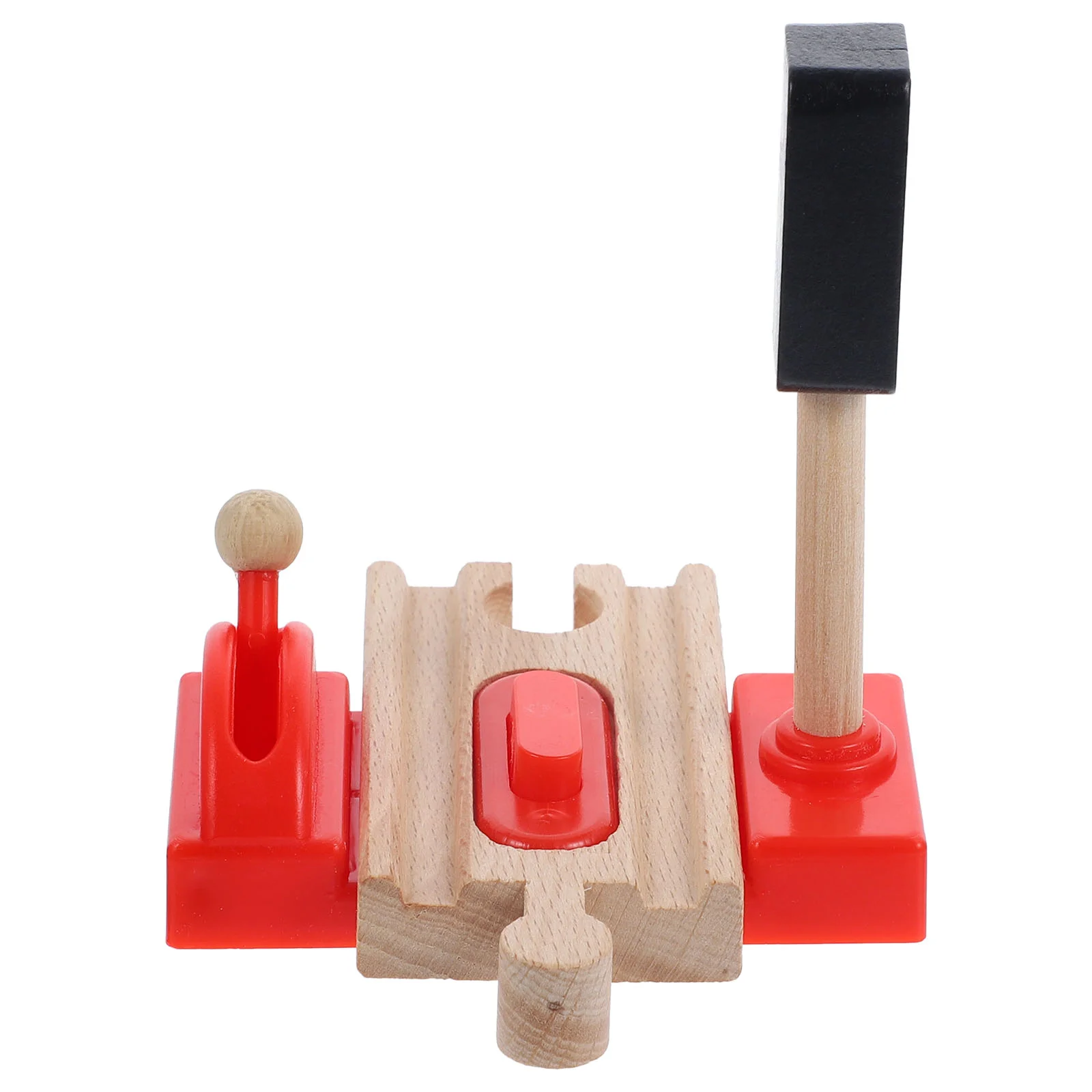 

Toy Set Children Roadblock Model Decorative Train For Kids DIY Simulation Playing Games