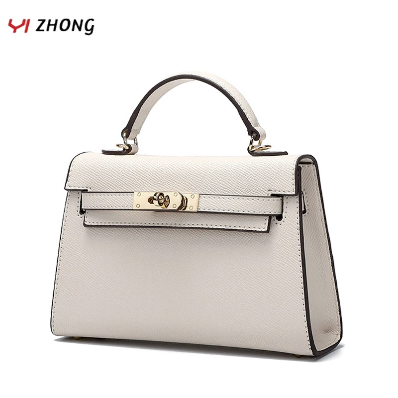 

YIZHONG Leather Small Handbags Women Bags Luxury Designer Female Fashion Satchels Single Shoulder Bag Shopper Crossbody Bag