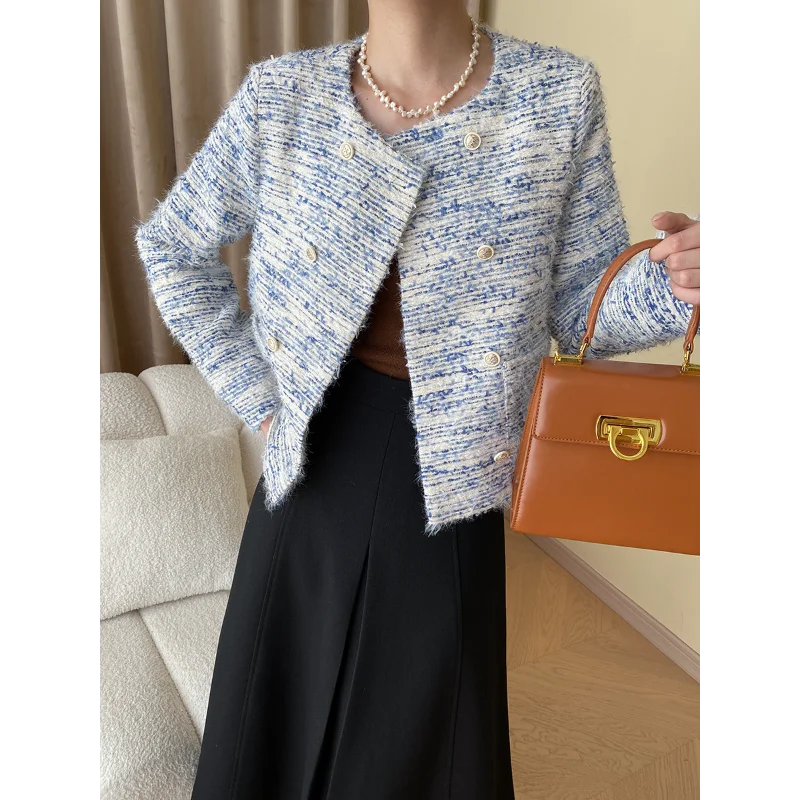 Рисунок 3 - Женская твидовая куртка с длинным рукавом