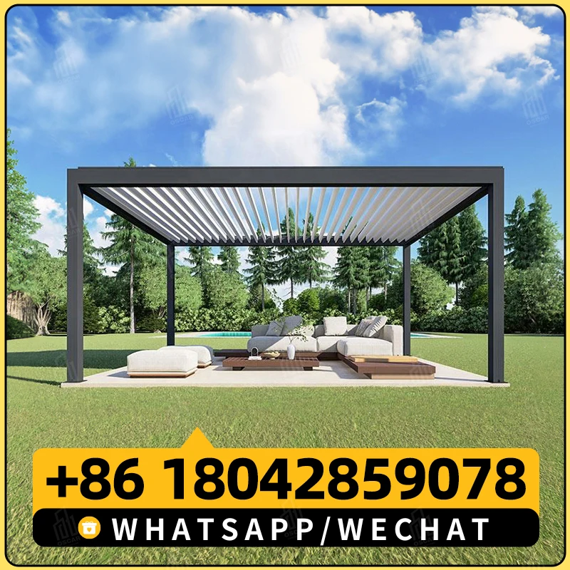 Горячий продукт 2021 сборные домики квадратная трубка дистанционное управление