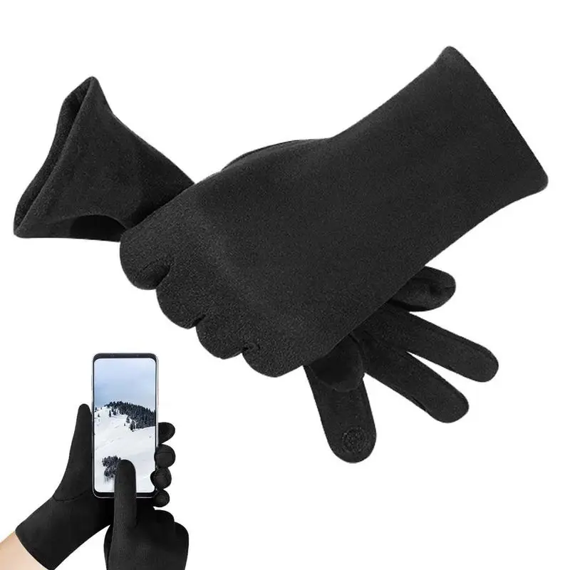 

Running Gloves For Men Winter Warm Gloves Men Touchscreen Winter Glove Liners For Texting Sports & Outdoor Activities