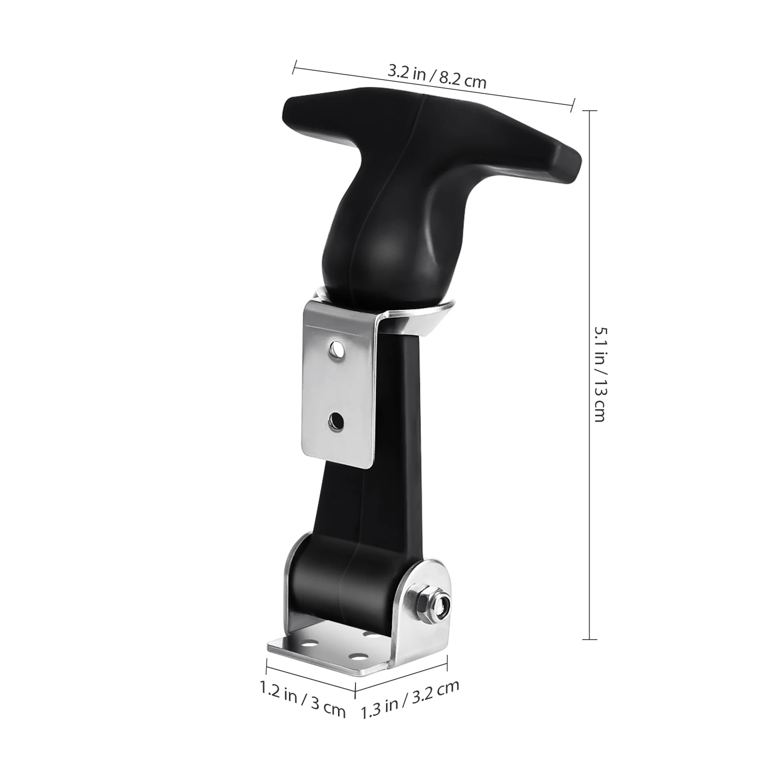 UEETEK 2 шт. резиновая защелка для капота из нержавеющей стали гибкая Т-образная