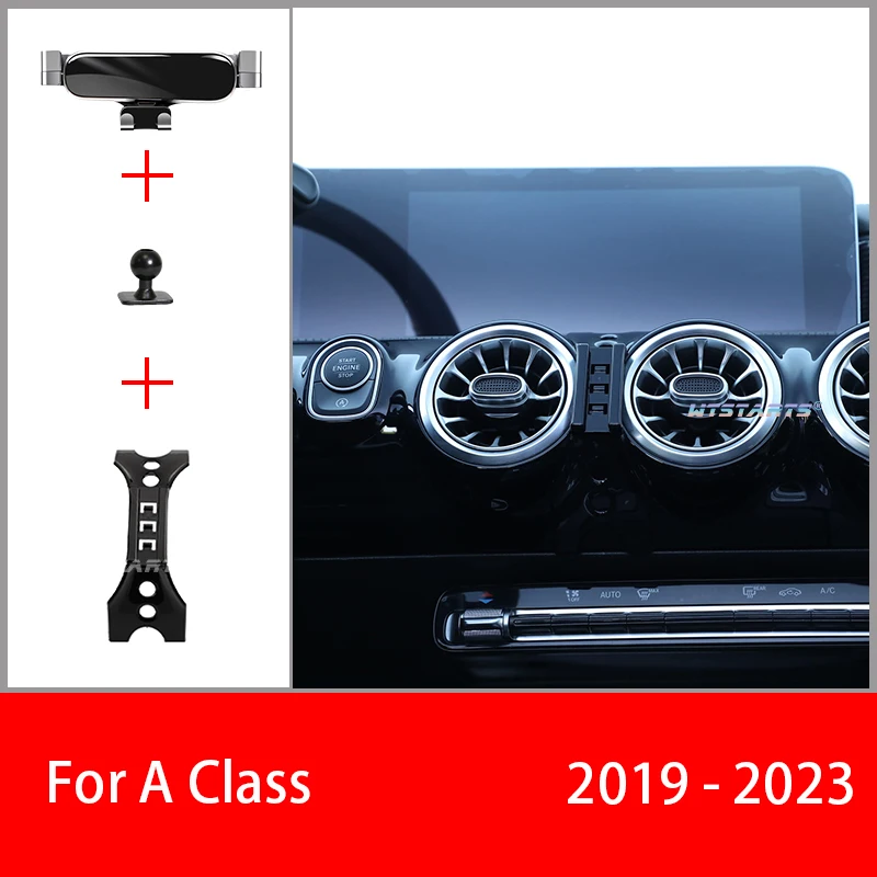 

Автомобильный Держатель Для Телефона Для Mercedes-Benz A Class W177 2019-2022, Регулируемый GPS-навигатор, Специальный Кронштейн