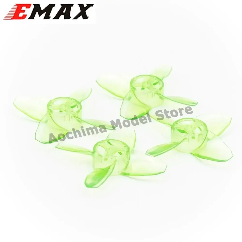 2 пары новых пропеллеров EMAX Avan Tinyhawk TH Turtlemode 2CW + 2CCW 4 лопасти 40 мм реквизит для