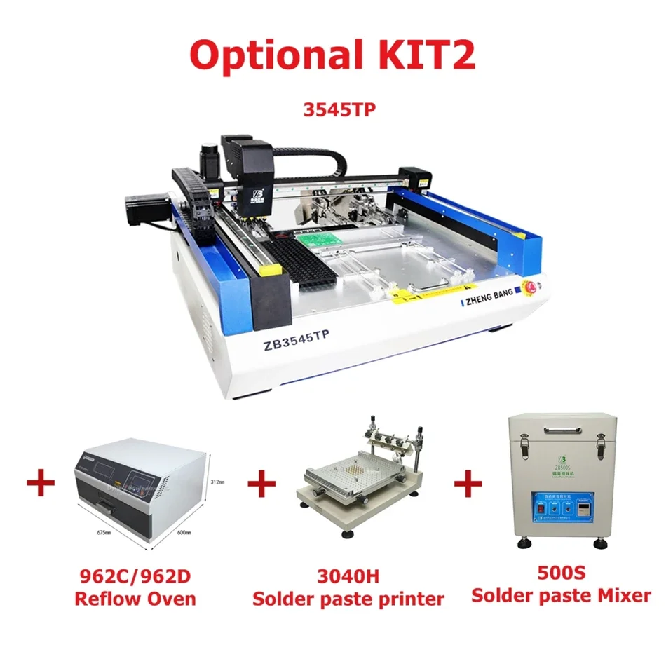 Полностью автоматический настольный паяльный аппарат для ZB3545TP духовка заправки
