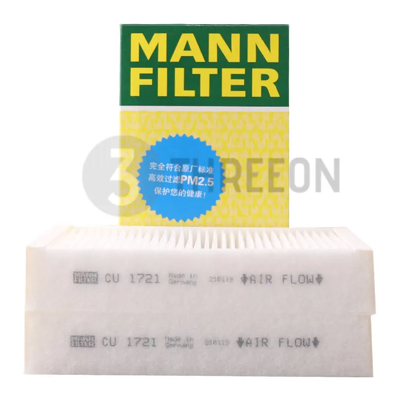 

MANN FILTER CU1721-2 Cabin Filter For BMW X3(F25) xDrive X4(F26) M40i 9237159 64119237159