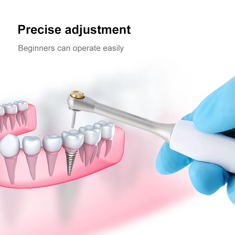 Фото Беспроводной набор для имплантации VV Dental с 16 насадками, профессиональный динамометрический ключ для имплантации и протезирования №4