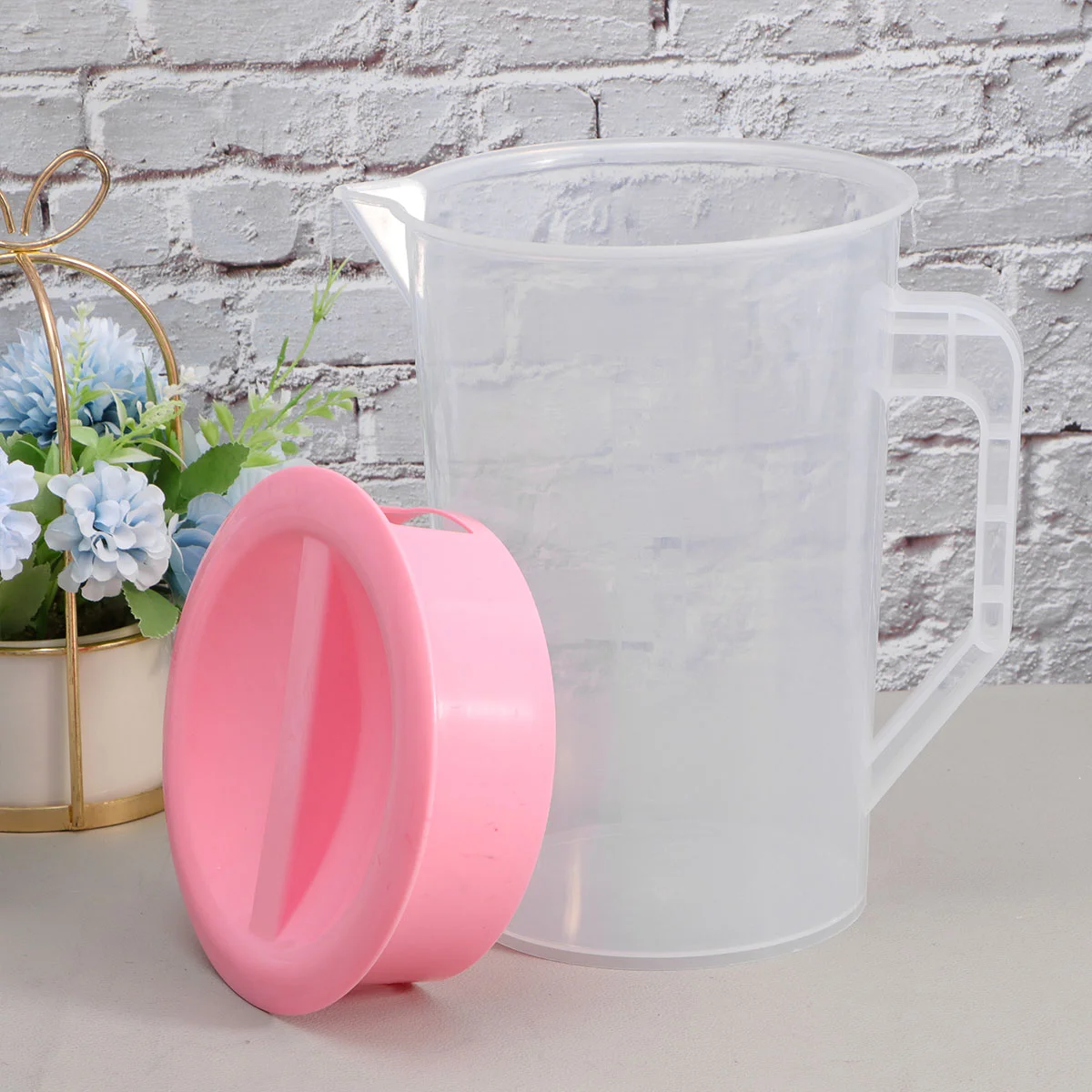 

Pitcher Watercold Kettle Juglidbeverage Fridge Containertea Lemonade Measuring Scale Straining Ice Decanterbottle Coffee Hot