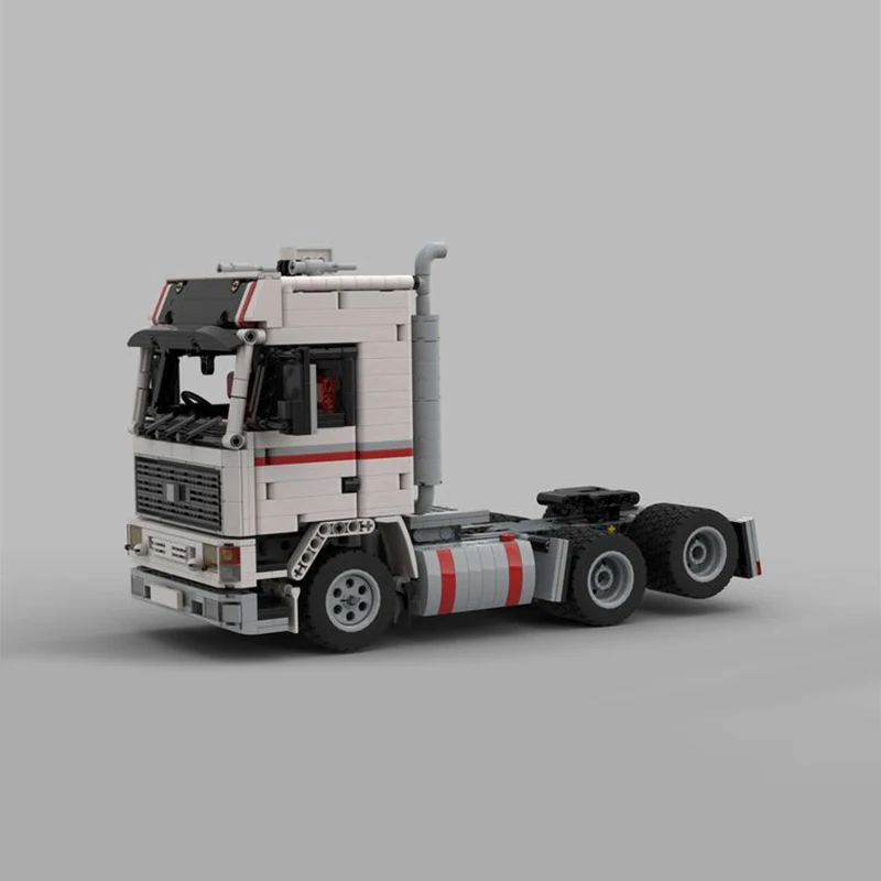 Фото 1153 детали MOC Vovo F16 6x2 Raiser Axle, техническая модель, строительные блоки, рождественские подарки, игрушка для демонстрации, подарок на день рождения, образовательный, креативный, художественный. №2