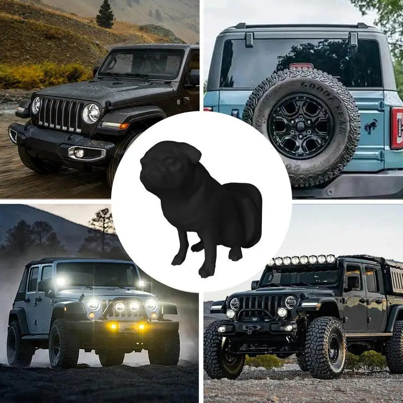 Милые украшения для автомобиля в виде щенка-мочки внешние украшение лобового