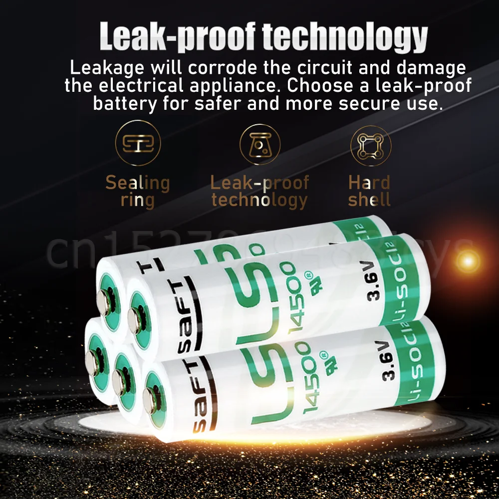 10 шт. литиевые аккумуляторы 3 6 В Saft LS14500 ER14505 14500 AA 2400 мАч | Электроника