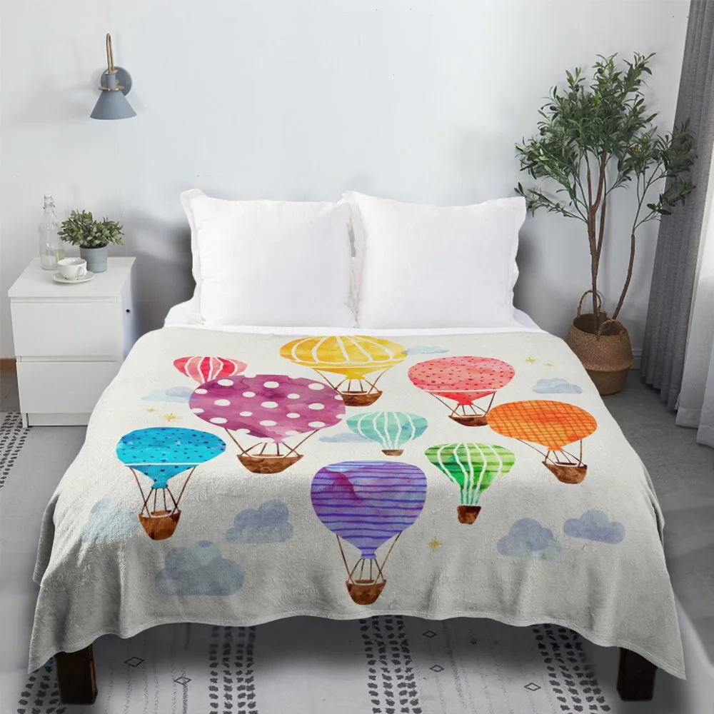 

Воздушный шар для кушетки, крупное вязаное одеяло на Хэллоуин, Рождество, подарки