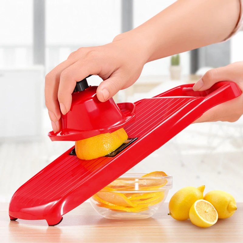 

Vegetable Cutter Potato Slicer Hand Push Carrot Scraper Fries Wavy Slicers Salad Grater Multifunctional Kitchen Cutting Tools