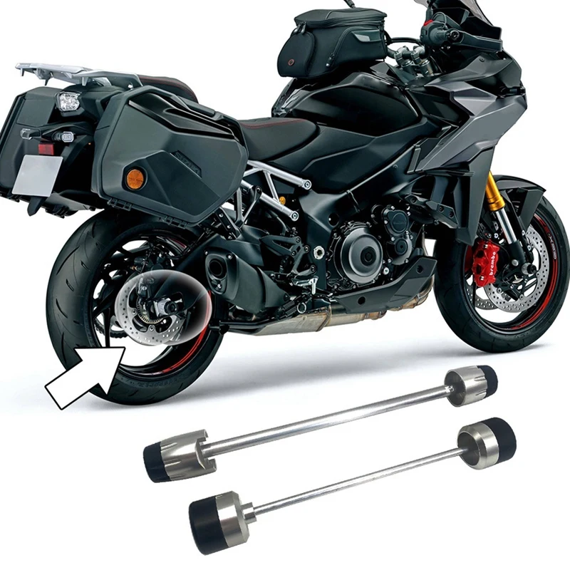 Передняя и задняя оси мотоцикла слайдеры вилки защита колес для Suzuki GSX-S1000GX GSX S1000GX