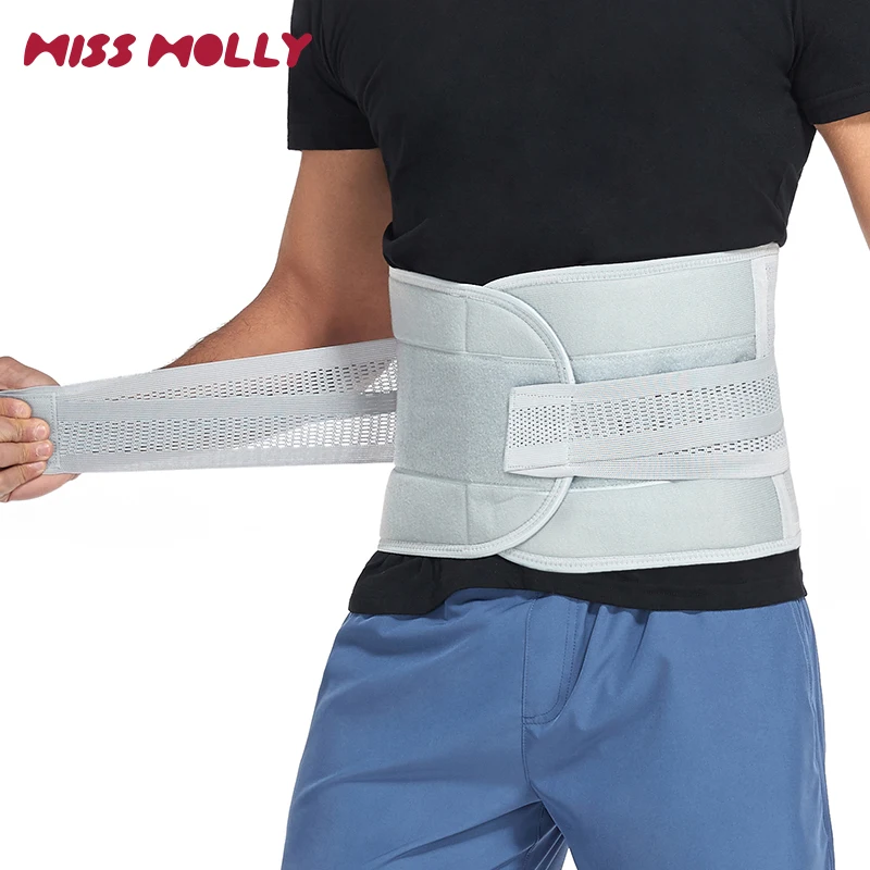 Waist Trainer Men Back Support Belt Tummy Control Flat Belly Warp Bands Adjustable Slimming Waist Trimmer Workout Shapewear