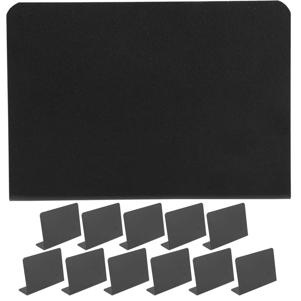

12pcs Desktop Signs Drawing Price Boards Writing Blackboards Message Chalkboards