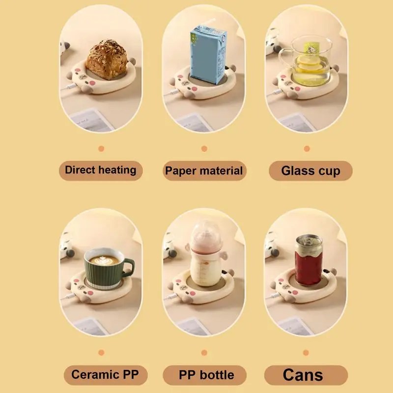 Подогреватель кофейной кружки 3-температурный подогреватель чая для стола