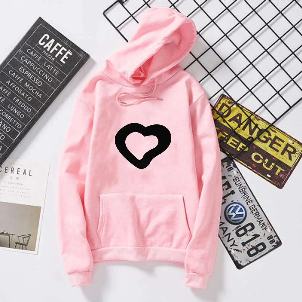 Qungkin женские модные пуловеры с капюшоном