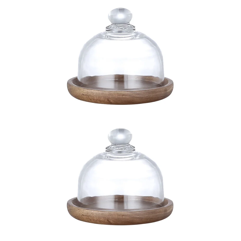 

2Sets Creative Dessert Display Plate Bread Tray Storage Tray Dessert Plate Cake Plate for Storage Restaurant Display