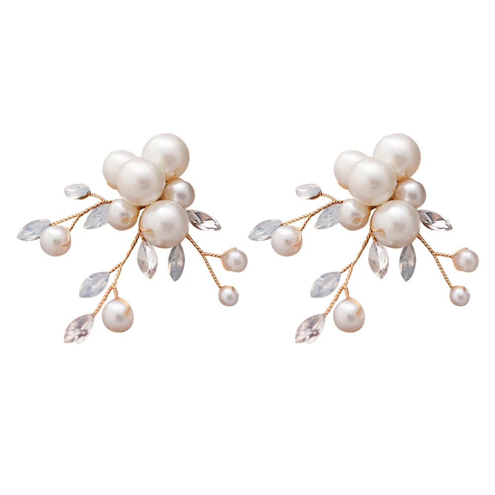 

Womens High Heel Shoes Wedding Shoes Buckle Shoe Decoration Charm Decorative Shoes Flower Womens Heels Closed Toe Heels Women