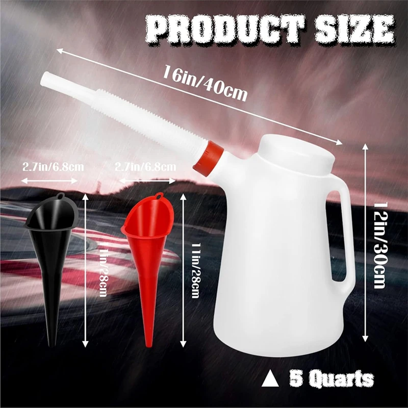 2 упаковки контейнер для масла 5 кварт автомобильный диспенсер баночка с крышкой