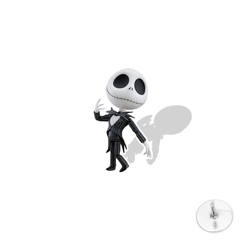 Акриловые заколки для лацканов Disney Jack Skellington and Салли эпоксидная смола Кошмар