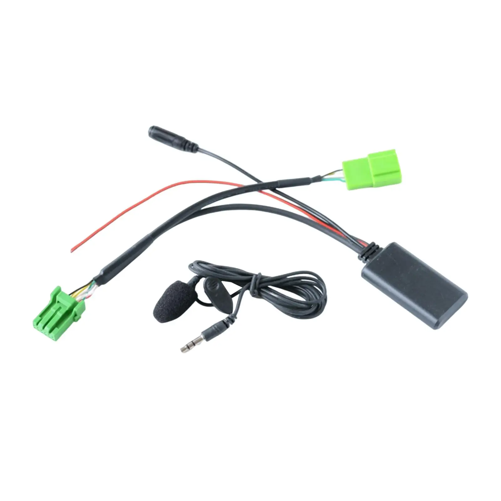 

Car radio Audio Cable Adapter with Microphone, Connection Module AUX Adapter