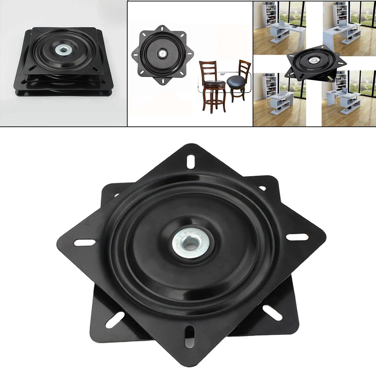 Turntable Seat Swivel Base Mount   for Van Seat Boat Bar Stool