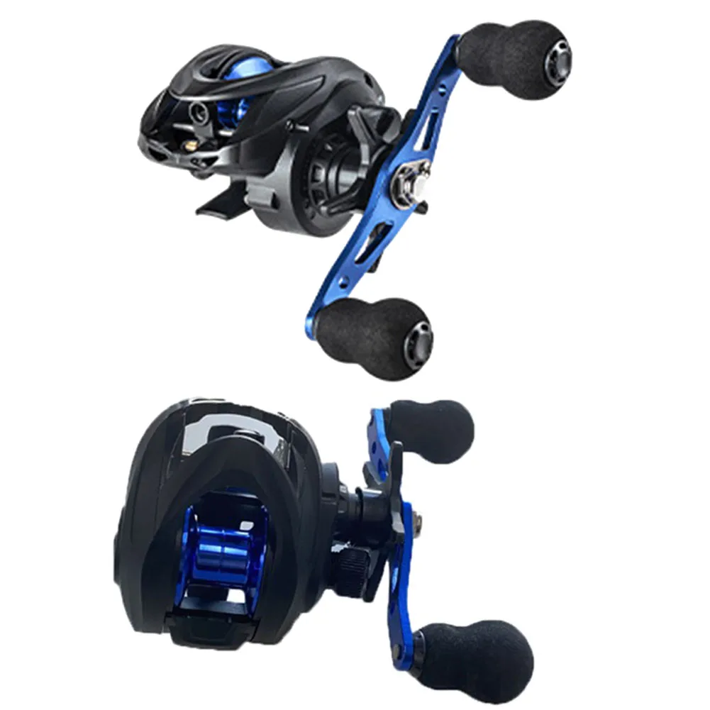 

Металлическая катушка для заброса приманки, катушка с магнитной тормозной системой, максимальное усилие фрикциона 8 кг, передаточное число ...