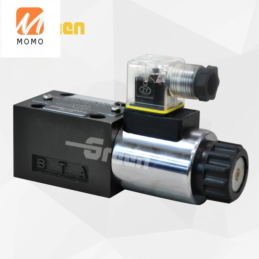 Durable 12V 24V 220V Two-Way 4we6c 4we6d 4we6e 4weh 4we6 4we Hydraulic Solenoid Valve