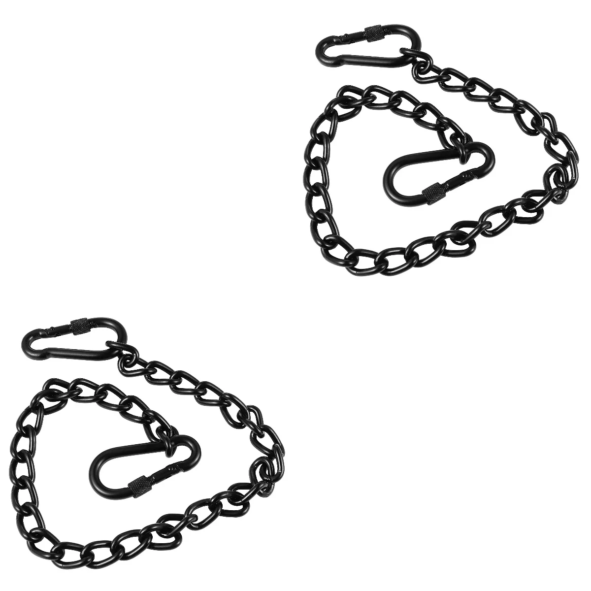 

Set 2 Stainless Steel Swing Chain Heavy Duty Hammock Chair Chains Hanging Hooks Extender Accessories Tie