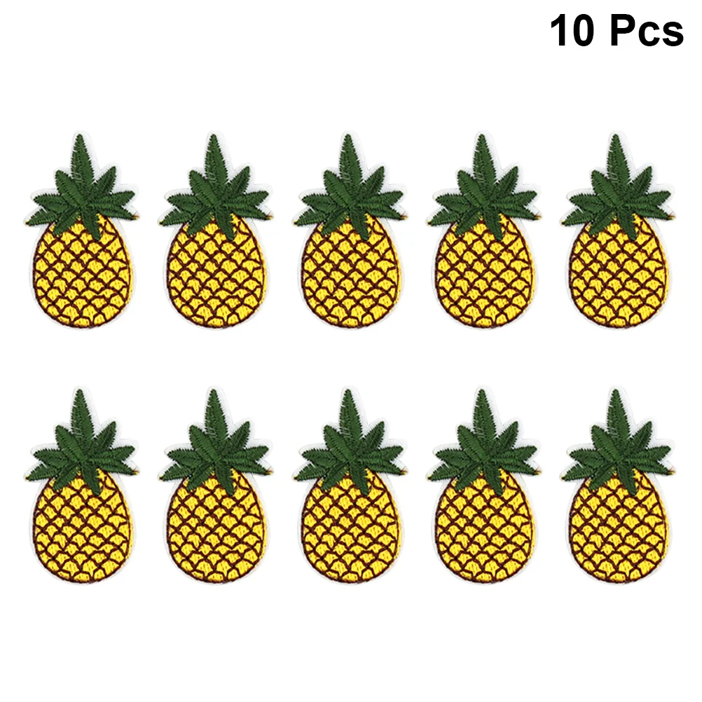

10pcs Embroidered Patch Stickers Creative Embroidered Pastes for Backpack Clothes