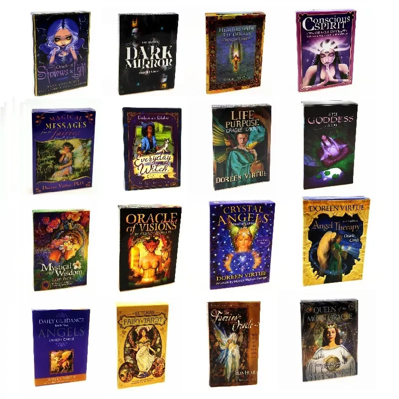 

Английский Новый, 44 романтических ангелов, карты с изображением оркула, таротические карты Таро, настольная игра от Doreen Virtue Редкие из печати