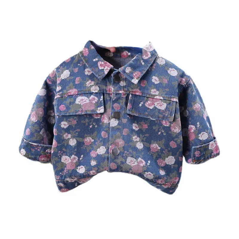 

New Spring Autumn Kids Coat Baby Boys Clothes Children Girls Cute Fashion Jacket Toddler Casual Cotton Costume Infant Sportswear