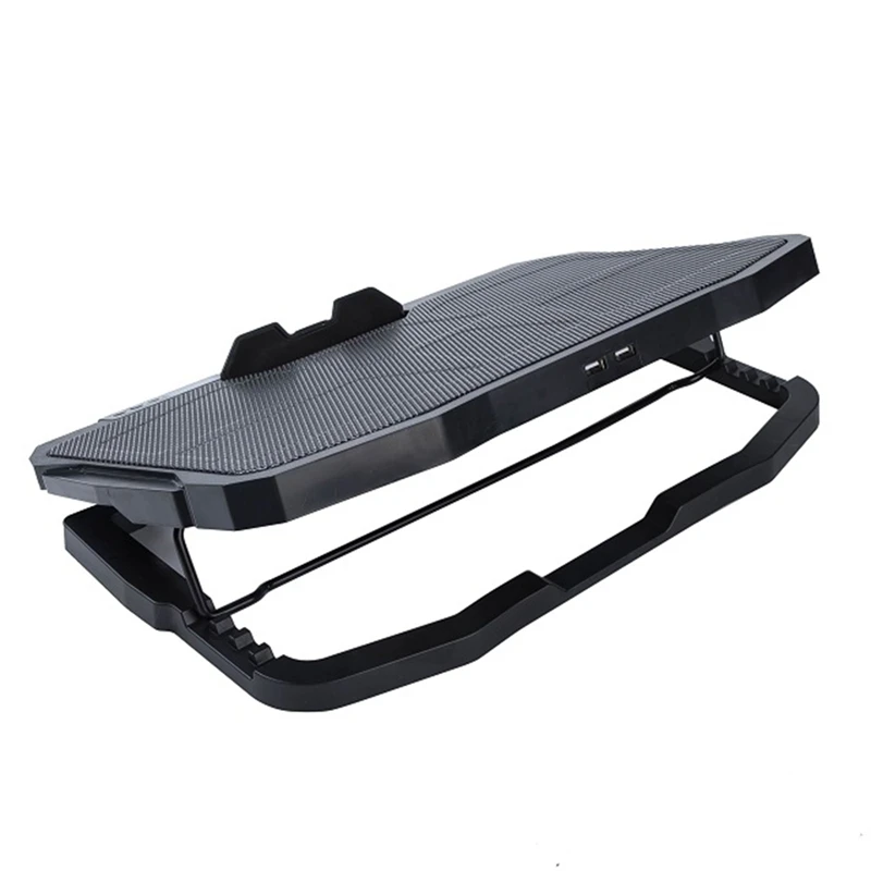 Cooling Pad For 10-16.5 Inch Laptops Gaming Notebook With 4 Fans USB Powered Adjustable Mounts Stand With LED Lights Cooling Pad For 10-16.5 Inch Laptops Gaming Notebook With 4 Fans USB Powered Adjustable Mounts Stand With LED Lights