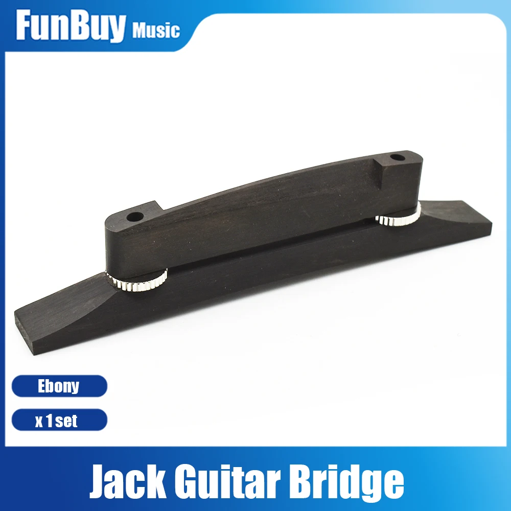 

Ebony/Rosewood Archtop Bridge for Jazz Guitar Jazz Guitar Luthier Tools Guitarra Accsessories