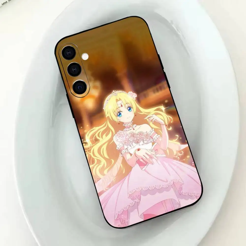 Фото Чехол для телефона Manhwa W-Who Made Me a P-Princess для Samsung Galaxy A20,21s,22,31,32,52,53,72,73,80,91, мягкий черный корпус №3