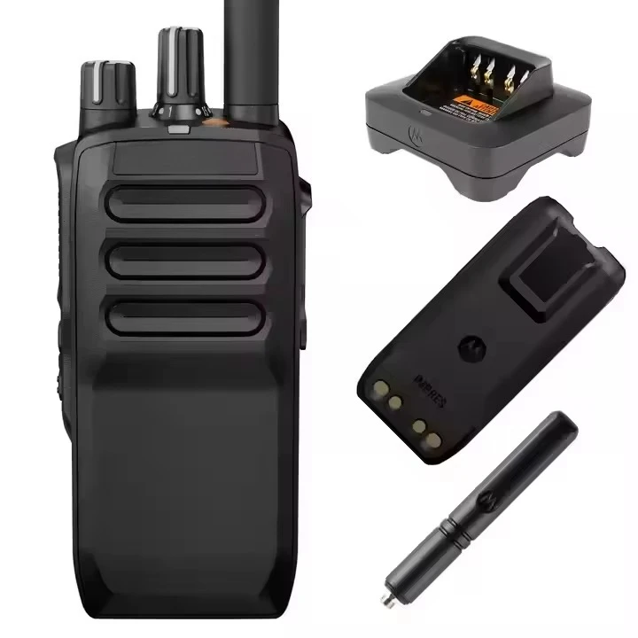 Фото Цифровая портативная рация R5 NKP IP67 с защитой от воды, UHF/VHF, AES-256, для связи на больших расстояниях №2