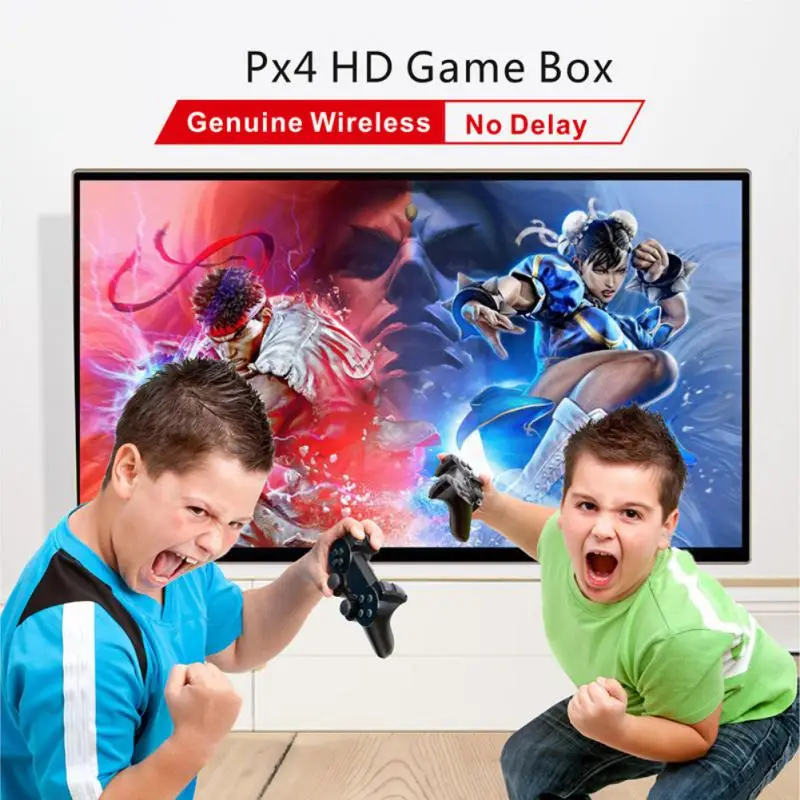 

Игровая консоль ЕС/США 4K HD TV, игровая машина со встроенными 5000 + PS1 играми, Ретро консоли с 2,4G двойным беспроводным контроллером, Новинка