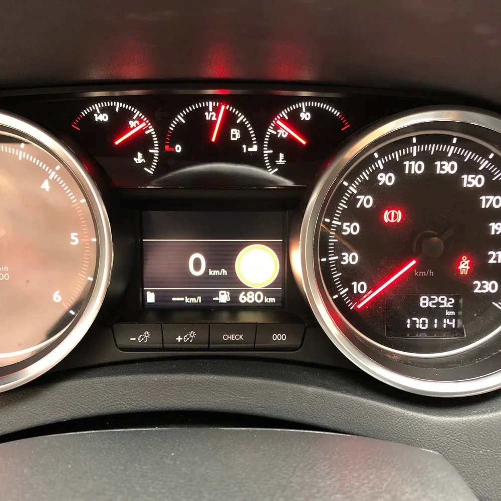 Автомобильный комбинированный матричный дисплей для Peugeot 508 508SW Citroen DS 1612869880 6155JA